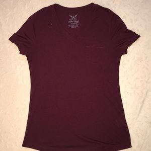 Maroon Tee